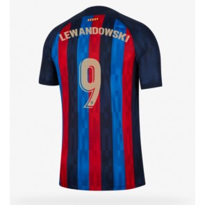 Barcelona Robert Lewandowski #9 Hemmatröja 2022-23 Kortärmad